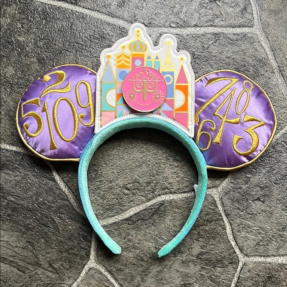 Disney 50th Anniversary It’s a Small World Minnie Ear Headband